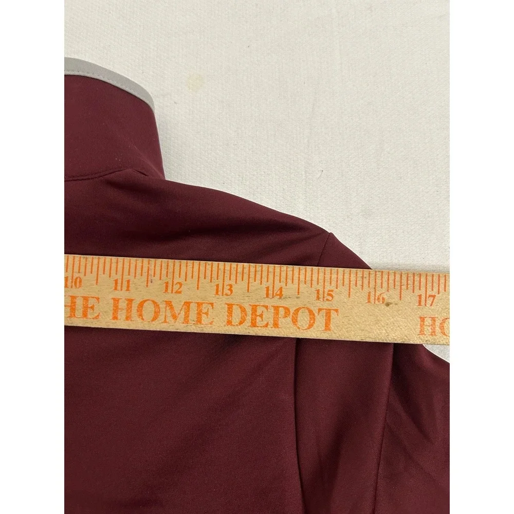 Mississippi State Bulldogs Jacket Women's XL Maroon‎ Full Zip MSU Antigua